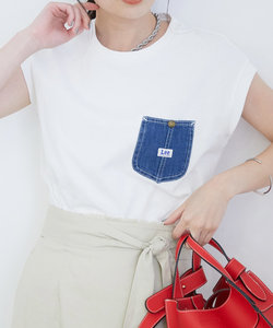 【Lee×ViS】デニムポケットスリーブレスTシャツ