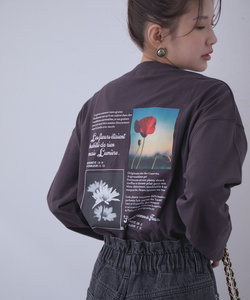 【WEB限定】VAV刺繍バックプリントロングTシャツ