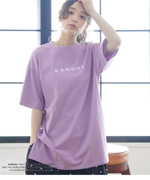 【KANGOL×ROPE' PICNIC】ロゴBIG Tシャツ