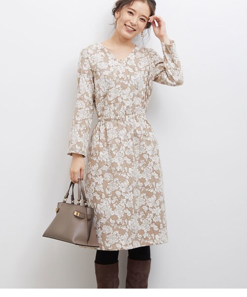 カシュクールピーチワンピース Rope Picnic ロペピクニック の通販 Mall