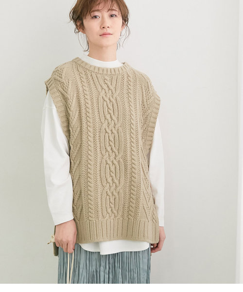 TODAYFUL - TODAYFUL Cable Knit Vest ケーブルニットベストの+spbgp44.ru