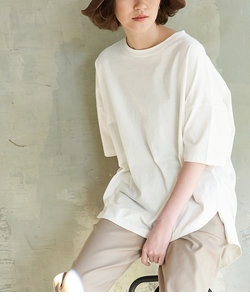 【ORGANIC COTTON】バックシャンTシャツ