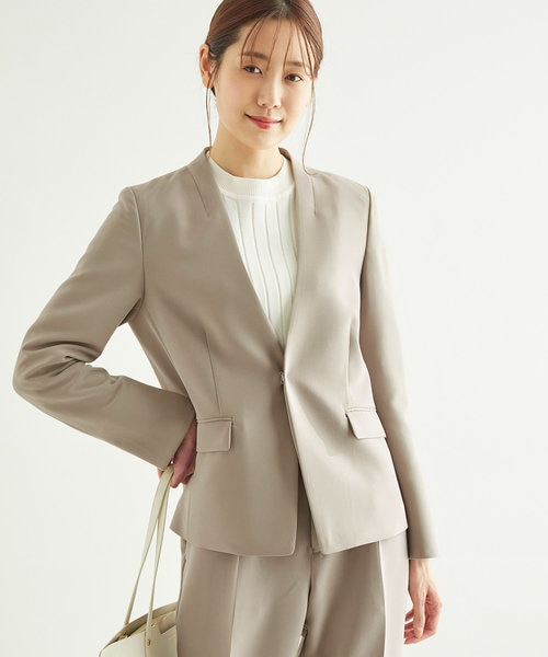 レディースのノーカラージャケット通販 ららぽーと公式通販 Mall