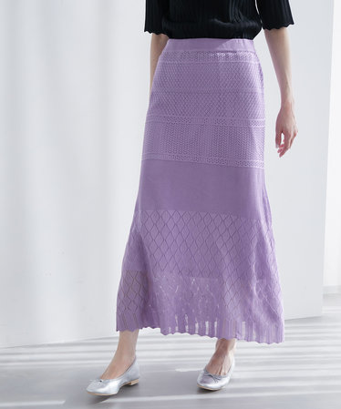 スカート（パープル/紫色）通販 | ららぽーと公式通販 &mall