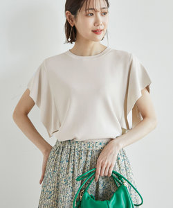 Beauty knit/フレア袖ニットプルオーバー