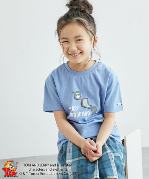 【KIDS】【TOM and JERRY】 ファニーアートTee