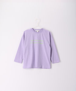 【KIDS】UNISEXメッセージロングTシャツ