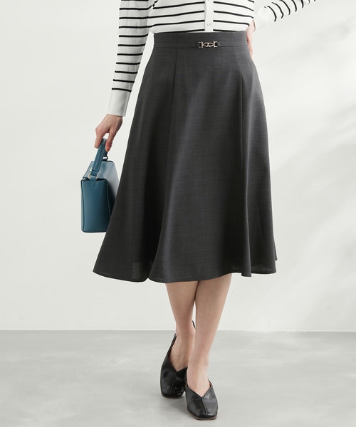 絶賛商品美品　ROPE PICNIC セットアップ　スカート　ツイード　ノーカラー スーツ・フォーマル・ドレス