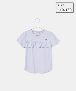 【KIDS】フロントフリルTシャツ