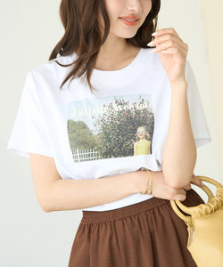 RENU/ロゴ&フォトTシャツ