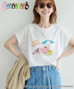 【BARBAPAPA(バーバパパ)×ROPE' PICNIC】フレンチスリーブTシャツ