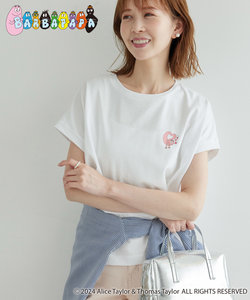 【BARBAPAPA(バーバパパ)×ROPE' PICNIC】フレンチスリーブTシャツ