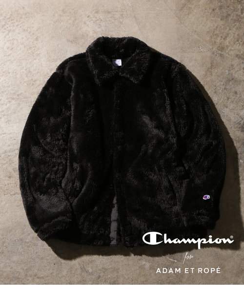【Champion 別注】Sherpa Fleece Boa Coach Jacket