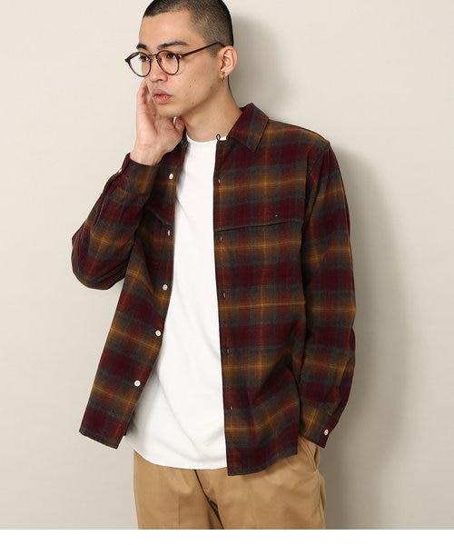 Pendleton 別注 ボードシャツ Adam Et Rope アダムエロペ の通販 Mall