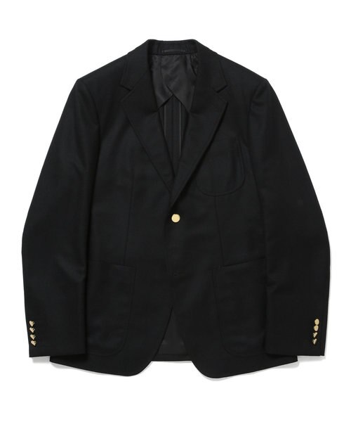 SCYE CLOTHING】ブレザー ちいさく セットアップ ネイビー 44 L相当