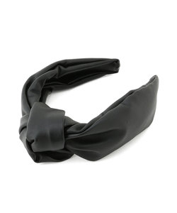 【MARZOLINE MILANO】Knot Eco Leather Headband