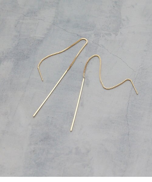 スクエアバーアメリカンピアス Adam Et Rope アダムエロペ の通販 Mall