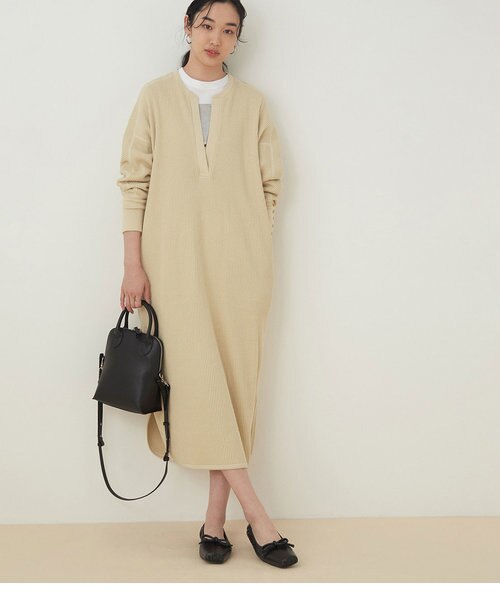 Web限定 両面ジャカードカフタンワンピース Adam Et Rope アダムエロペ の通販 Mall