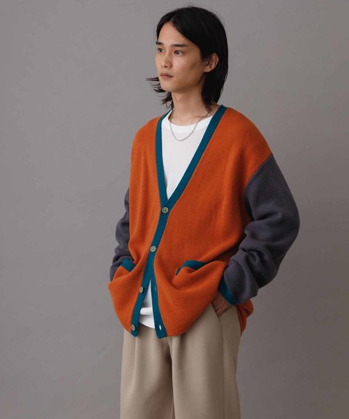 LOGAN/ローガン 別注】Color Block Cardigan/UNISEX | ADAM ET ROPE