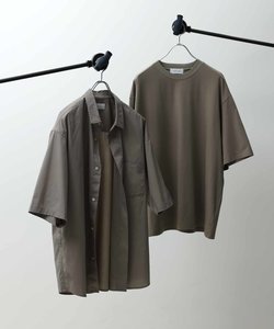 セイムカラー シャツ&Tシャツ/アンサンブル/2枚セット