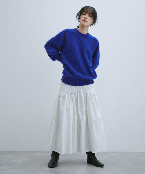 BATONER】men PURE MOHAIR CREW NECK | ADAM ET ROPE'（アダムエロペ