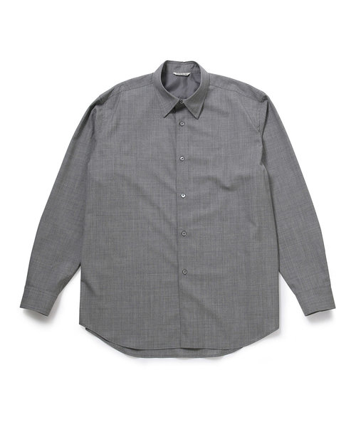 AURALEE】SUPER FINE TROPICAL WOOL SHIRT | ADAM ET ROPE