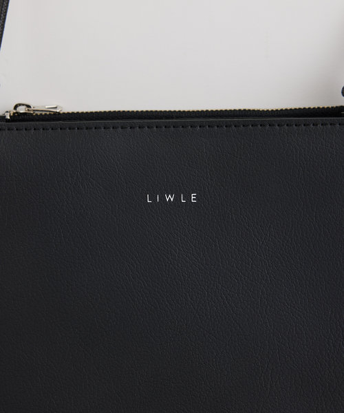 別注】《LIWLE》スクエアダブル ルーム ショルダー バッグ / UNISEX