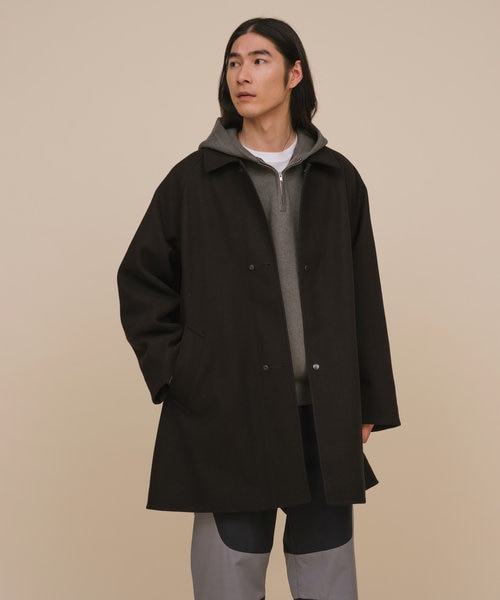 Adam et Rope 革 ステンカラージャケット