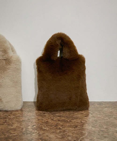 【ACOC】SOFT FUR TOTE BAG