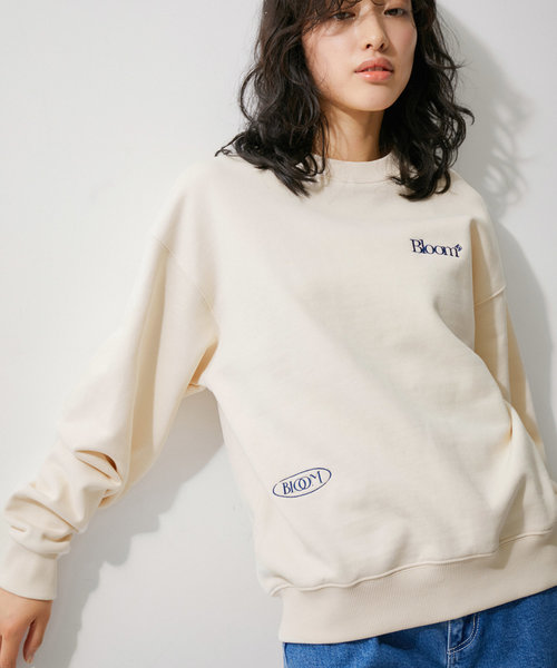 【FRUIT OF THE LOOM for ADAM ET ROPE'】別注 Logo Sweatshirt