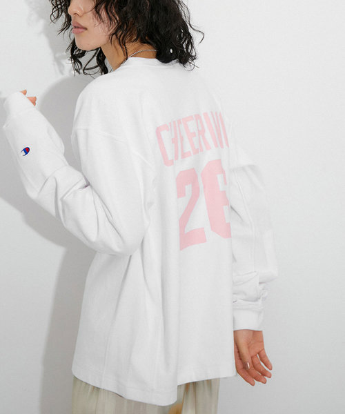 【Champion for ADAM ET ROPE'】別注 RW  LONG SLEEVE T-SHIRT