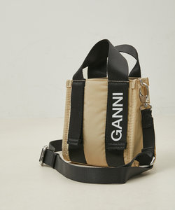 【GANNI(ガニー)】別注Recycled tech Mini Tote
