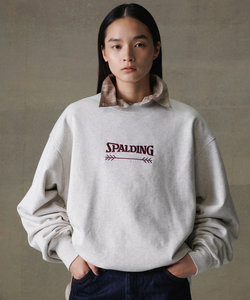 《別注》【SPALDING/スポルディング】LOGO SWEATSHIRT / UNISEX