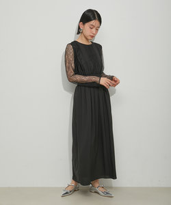 【WEB限定】【troisiemeCHACO for ADAM ET ROPE'】LACE DRESS