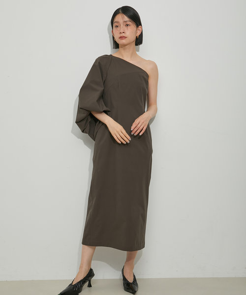 【WEB限定】【troisiemeCHACO for ADAM ET ROPE'】2WAYSHOULDER DRESS