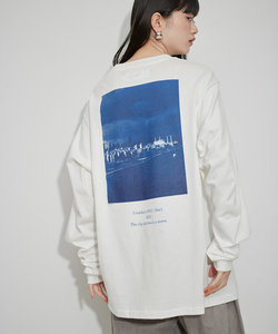 【JANE SMITH】TIM BARBER bridge blue/ NYC blue L/S T-SHIRT