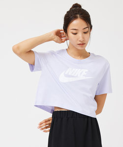 【NIKE】ナイキ スポーツウェア エッセンシャル クロップド Tシャツ ウィメンズ