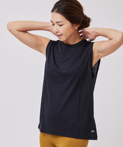 【[sn]super.natural】W BOXY TANK ボクシータンクトップ