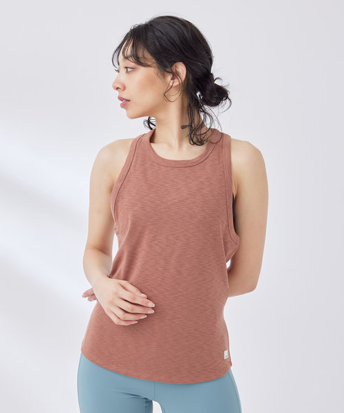 【Vuori】Sunrise High Neck Tank サンライズハイネックタンク