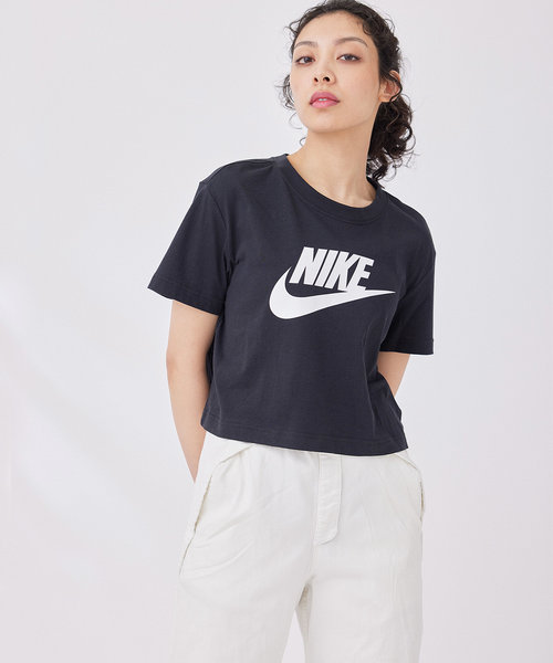 【NIKE】ナイキ スポーツウェア エッセンシャル クロップドTシャツ ウィメンズ
