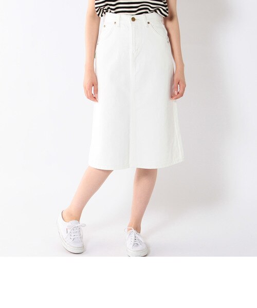 Lee ホワイトデニムスカート Ships シップス の通販 Mall