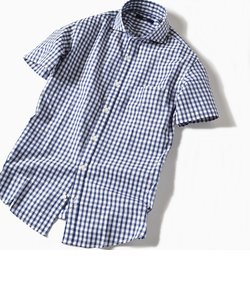 SC: カラミ セミワイドカラー ショートスリーブシャツ