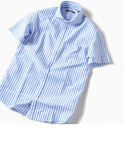 SC: カラミ セミワイドカラー ショートスリーブシャツ