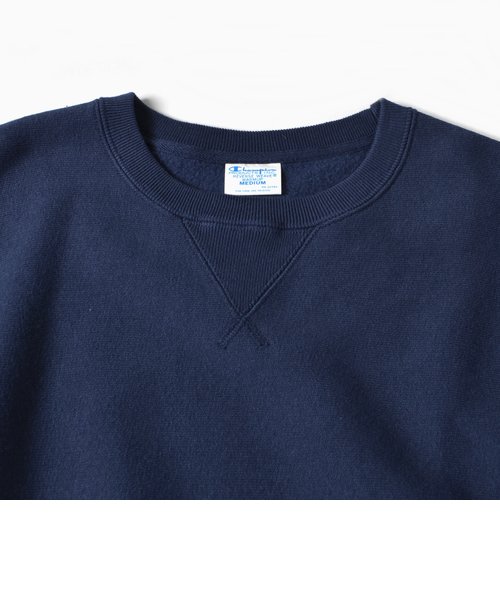 Champion×SHIPS: 別注 リバースウィーブ(R) クルーネックスウェット ...