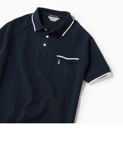 MUNSINGWEAR: 別注 MADE IN USA 60'S 復刻 ライン ポロシャツ 19SS