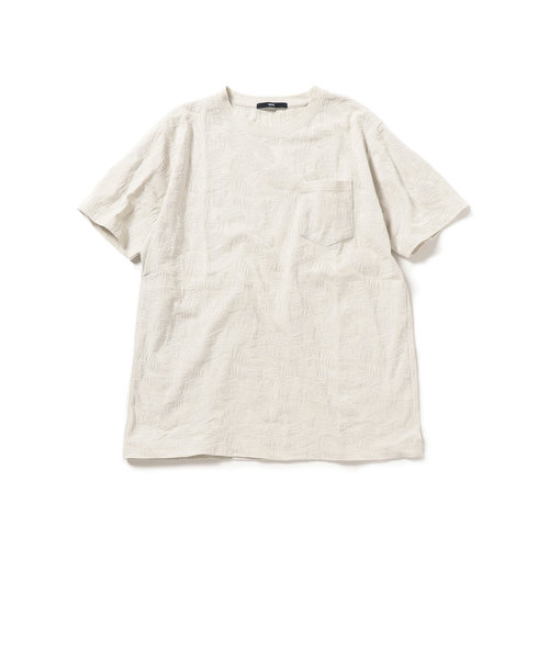 SC: MADE IN JAPAN ジャガード/リーフ ポケット Tシャツ