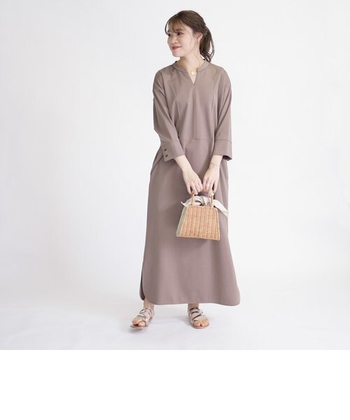 サイドスリットマキシワンピース Ships シップス の通販 Mall