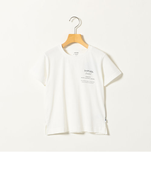 SHIPS any: STANDARD プリント Tシャツ ＜KIDS＞
