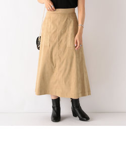 SHIPS any: Aラインエコスエードポケットスカート