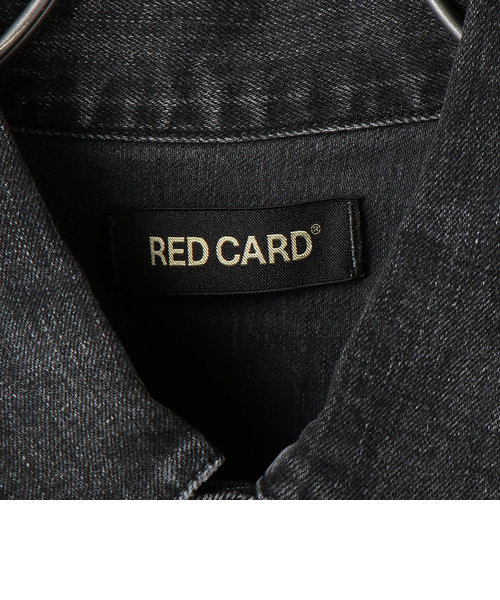 RED CARD×SHIPS: 別注 ストレッチ ブラックデニム ジャケット | SHIPS